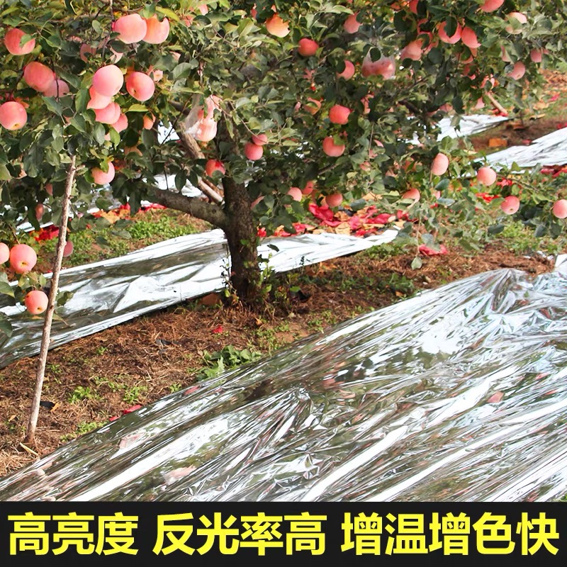 呼和浩特市黑白养殖膜果树反光膜 - 方案